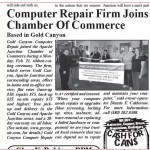 Gold Canyon Computer Repair, LLC - Apache Junction Chamber Ribbon Cutting Ceremony Feb 21, 2011